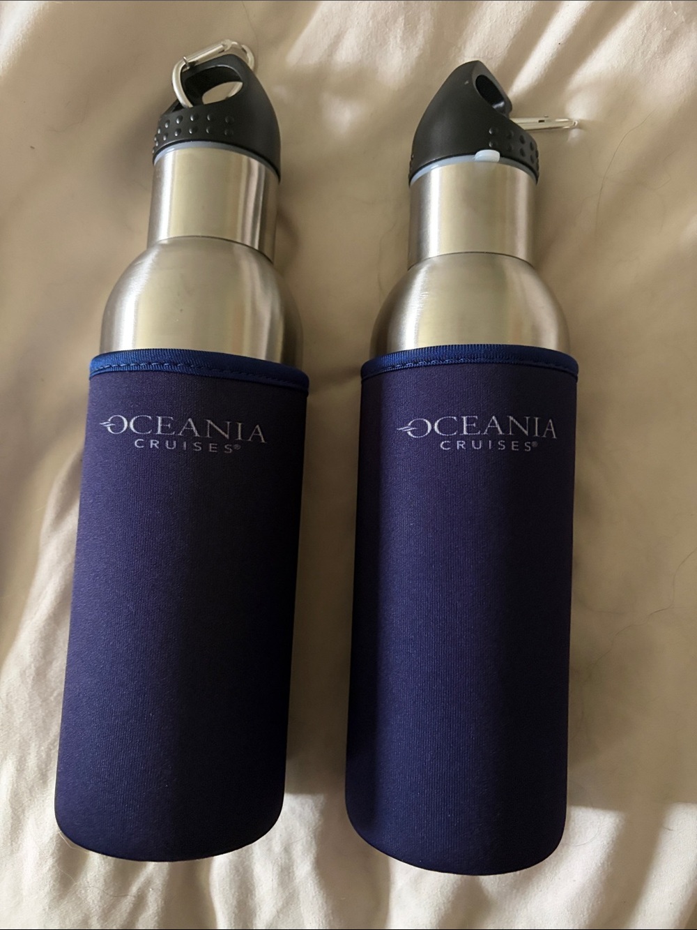 Oceania Cruises Insulated Water Bottle with Sleeve
